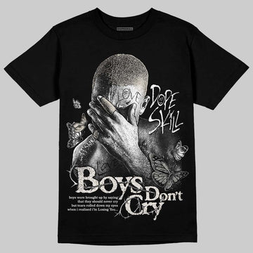 Jordan 3 Retro Pure Money DopeSkill T-Shirt Boys Don't Cry Graphic Streetwear  - Black