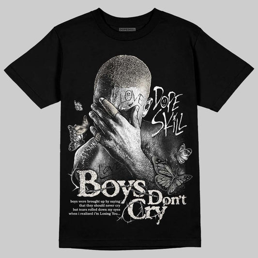 Jordan 3 Retro Pure Money DopeSkill T-Shirt Boys Don't Cry Graphic Streetwear  - Black
