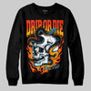Black and White Sneakers DopeSkill Sweatshirt Drip or Die Graphic Streetwear - black