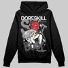 Jordan 10 Retro Shadow (2025) DopeSkill Hoodie Sweatshirt Stay It Busy Graphic Streetwear - Black