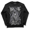 Jordan 14 Retro 'Stealth' DopeSkill Long Sleeve T-Shirt Life or Die Graphic Streetwear - Black