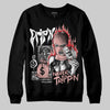 Jordan 1 Low OG “Rust Pink” DopeSkill Sweatshirt Drip'n Never Tripp'n Graphic Streetwear - Black