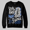 Jordan 1 Low Travis Scott x Fragment DopeSkill Sweatshirt Real Ones Move In Silence Graphic Streetwear - Black