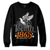 Jordan 3 Retro 'Fear Pack' DopeSkill Sweatshirt Juneteenth 1865 Graphic Streetwear - Black