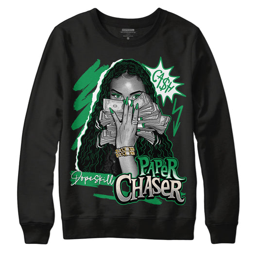 Jordan 3 WMNS “Lucky Green” DopeSkill Sweatshirt NPC Graphic Streetwear - Black