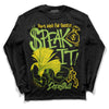 Dunk Low 'Chlorophyll' DopeSkill Long Sleeve T-Shirt Speak It Graphic Streetwear - Black