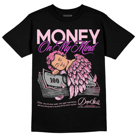 Dunk Low LX Pink Foam DopeSkill T-Shirt MOMM Graphic Streetwear - Black