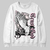 Dunk Low LX Pink Foam DopeSkill Sweatshirt Trust God Graphic Streetwear - White