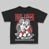 Jordan 6 “Reverse Infrared” DopeSkill Toddler Kids T-shirt Real Lover Graphic Streetwear - black