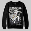 Jordan 3 Retro Black Cat DopeSkill Sweatshirt Stay It Busy Graphic Streetwear - Black