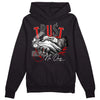 Jordan 1 Retro Low "Black Toe" DopeSkill Hoodie Sweatshirt Trust No One Graphic Streetwear - Black