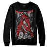 Jordan 1 Low OG “Shadow” DopeSkill Sweatshirt Life or Die Graphic Streetwear - black