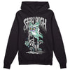 Jordan 3 "Green Glow" DopeSkill Hoodie Sweatshirt Stay High Graphic Streetwear - Black 