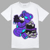 Jordan 6 "Aqua" DopeSkill T-Shirt Bear Steals Sneaker Graphic Streetwear - White 