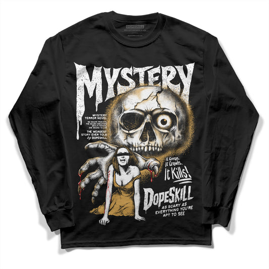 Jordan 11 "Gratitude" DopeSkill Long Sleeve T-Shirt Mystery Ghostly Grasp Graphic Streetwear - Black