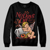Nigel Sylvester x Air Jordan 4 ‘Brick by Brick’ DopeSkill Sweatshirt New No Days Off Graphic Streetwear - Black