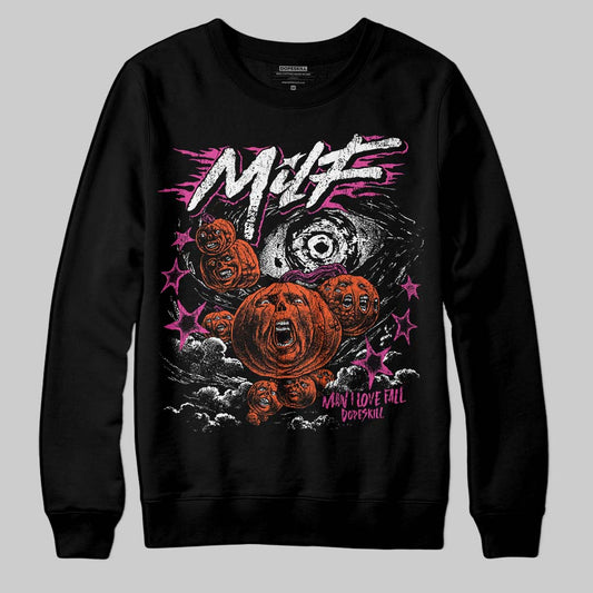 Dunk Low GS “Active Fuchsia” DopeSkill Sweatshirt MILF Graphic Streetwear - Black