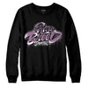 Jordan 2 “Mauve/Off-Noir” DopeSkill Sweatshirt Rare Breed Type Graphic Streetwear - Black 