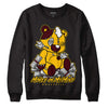 Dunk Yellow Bordeaux DopeSkill Sweatshirt MOMM Bear Graphic Streetwear - Black