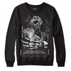 Jordan 4 Retro Frozen Moments DopeSkill Sweatshirt Show Me The Money Graphic Streetwear - Black 