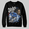 Awake NY x Jordan 5 Retro 'Black Racer Blue' DopeSkill Sweatshirt Stressless Graphic Streetwear - Black