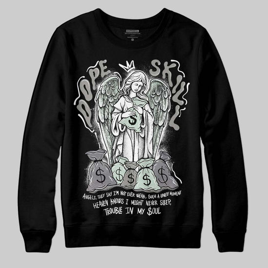 Jordan 1 Retro Low OG Year of the Snake (2025) DopeSkill Sweatshirt Angels Graphic Streetwear - Black