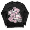 Dunk Low LX Pink Foam DopeSkill Long Sleeve T-Shirt Bear Steals Sneaker Graphic Streetwear - Black