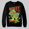 Neon Green Sneakers DopeSkill Sweatshirt Money Callin' Graphic Streetwear - black