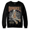 Jordan 6 WMNS Gore-Tex Brown Kelp DopeSkill Sweatshirt Thunder Dunk Graphic Streetwear - Black