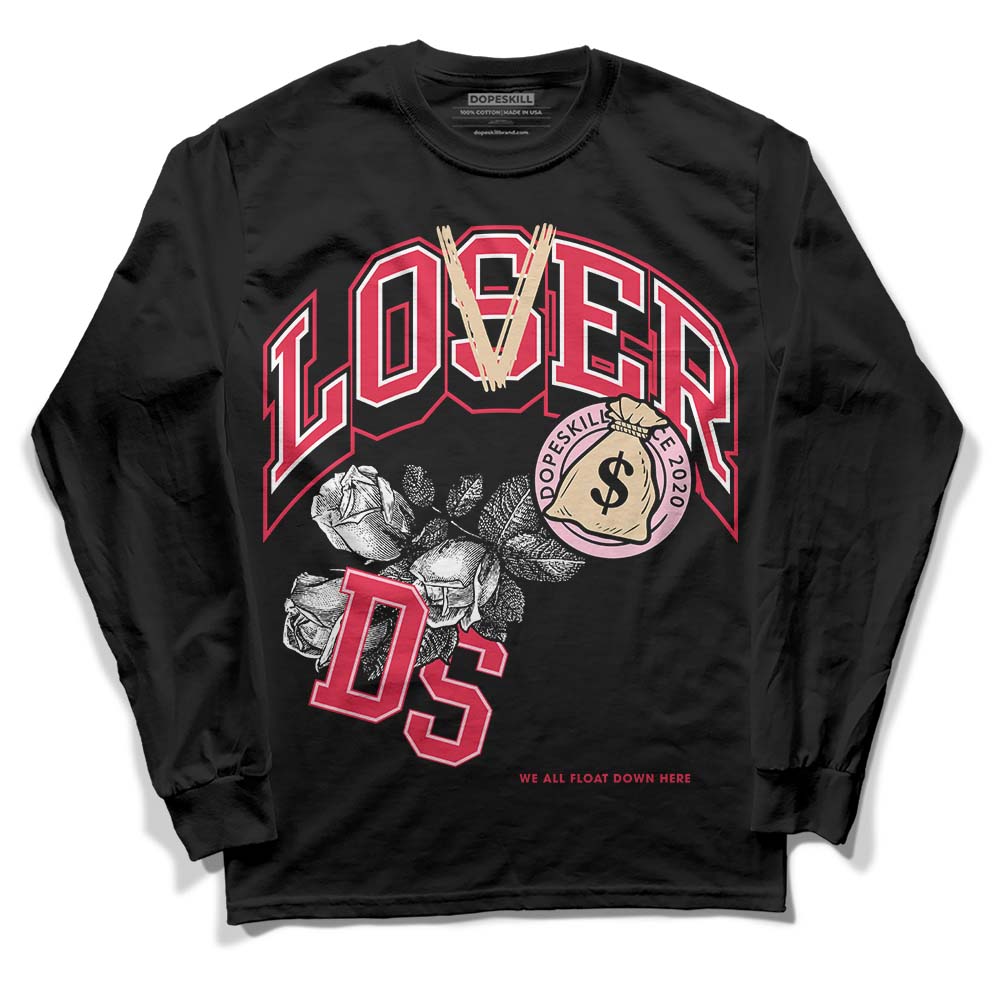 Dunk Low PRM Bacon DopeSkill Long Sleeve T-Shirt Loser Lover Graphic Streetwear - Black