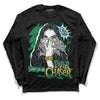 Jordan 5 “Lucky Green” DopeSkill Long Sleeve T-Shirt NPC Graphic Streetwear - Black