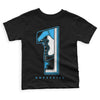 Jordan 1 High Retro OG “University Blue” DopeSkill Toddler Kids T-shirt No.1 Graphic Streetwear - Black