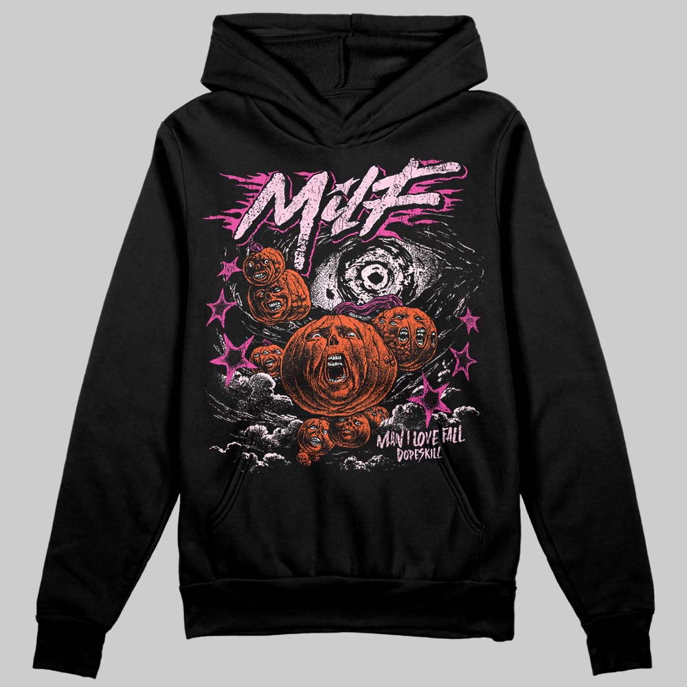 Dunk Low Triple Pink DopeSkill Hoodie Sweatshirt MILF Graphic Streetwear - Black