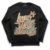 Jordan 6 WMNS Gore-Tex Brown Kelp DopeSkill Long Sleeve T-Shirt LOVE Graphic Streetwear - Black