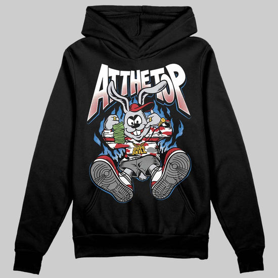 Jordan 8 Retro Bugs Bunny (2025) DopeSkill Hoodie Sweatshirt At The Top Graphic Streetwear - black