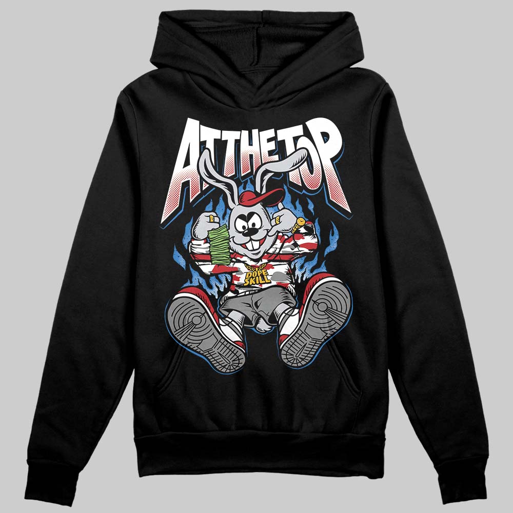 Jordan 8 Retro Bugs Bunny (2025) DopeSkill Hoodie Sweatshirt At The Top Graphic Streetwear - black