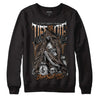 Jordan 1 Retro High OG Palomino DopeSkill Sweatshirt Life or Die Graphic Streetwear - Black