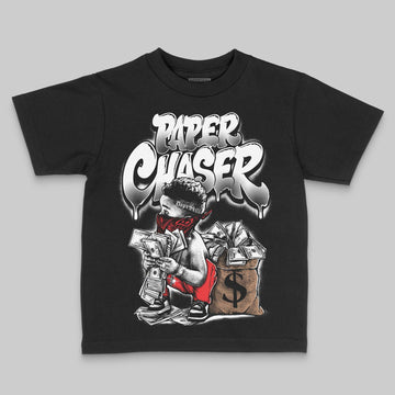 Black and White Sneakers DopeSkill Toddler Kids T-shirt Paper Chaser Boy Graphic Streetwear - black