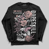 Jordan 1 Low OG “Rust Pink” DopeSkill Long Sleeve T-Shirt Side Hustle Graphic Streetwear - Black