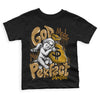 Jordan 13 Wheat 2023 DopeSkill Toddler Kids T-shirt God Made Me Perfect Streetwear - Black