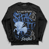 Awake NY x Jordan 5 Retro 'Black Racer Blue' DopeSkill Long Sleeve T-Shirt Speak It Graphic Streetwear - Black