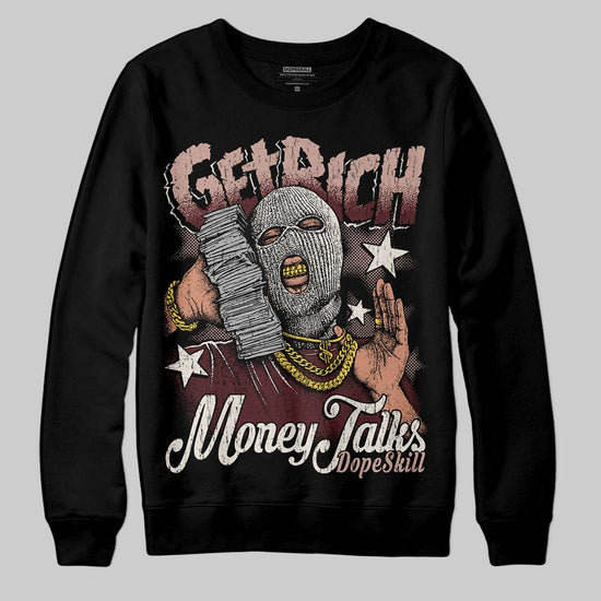 Jordan 11 “China” DopeSkill Sweatshirt Get Rich Graphic Streetwear - Black