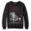 Jordan 5 Retro Burgundy (2023) DopeSkill Sweatshirt Show Me The Money Graphic Streetwear - Black