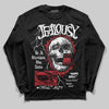 Jordan 14 Golf “Last Shot” DopeSkill Long Sleeve T-Shirt Jealousy Graphic Streetwear - Black