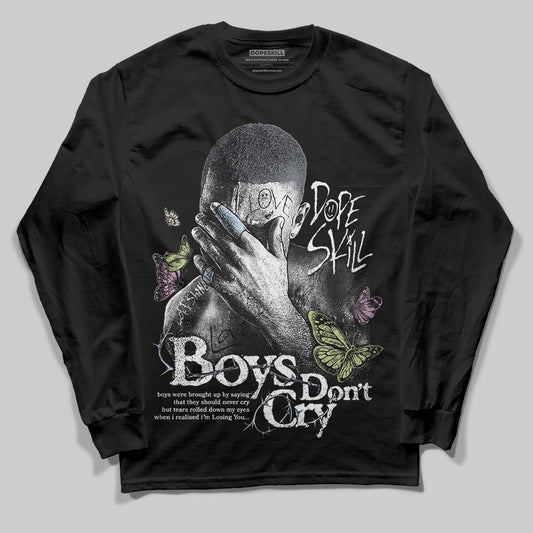 Jordan 11 Low CNY “Year of the Snake” DopeSkill Long Sleeve T-Shirt Boys Don't Cry Graphic Streetwear - Black