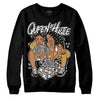 Jordan 11 "Gratitude" DopeSkill Sweatshirt Queen Of Hustle Graphic Streetwear - Black 