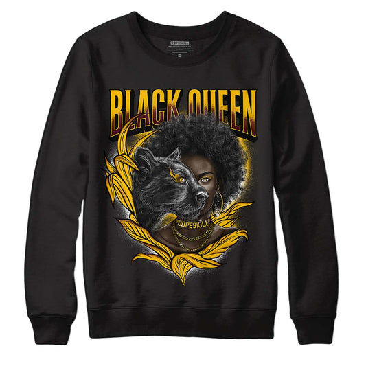 Dunk Yellow Bordeaux DopeSkill Sweatshirt New Black Queen Graphic Streetwear - Black