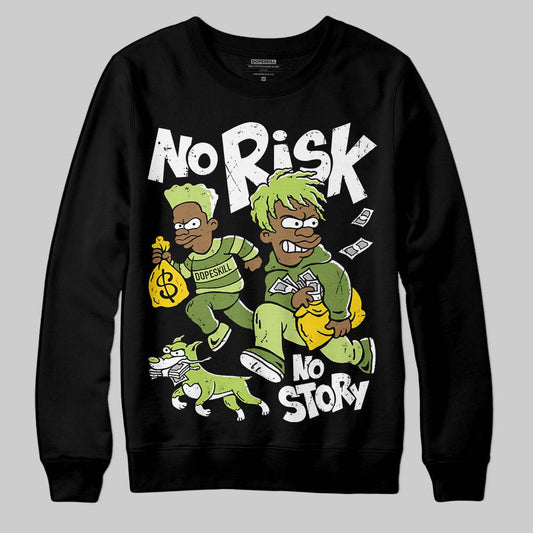 Dunk Low Pro SB 'Fruity Pack - Green Apple' DopeSkill Sweatshirt No Risk No Story Graphic Streetwear - Black