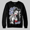 Jordan 1 High OG Rare Air "Deep Royal Blue" DopeSkill Sweatshirt New H.M.O Graphic Streetwear - Black