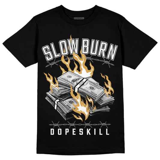 Jordan 11 "Gratitude" DopeSkill T-Shirt Slow Burn Graphic Streetwear - Black